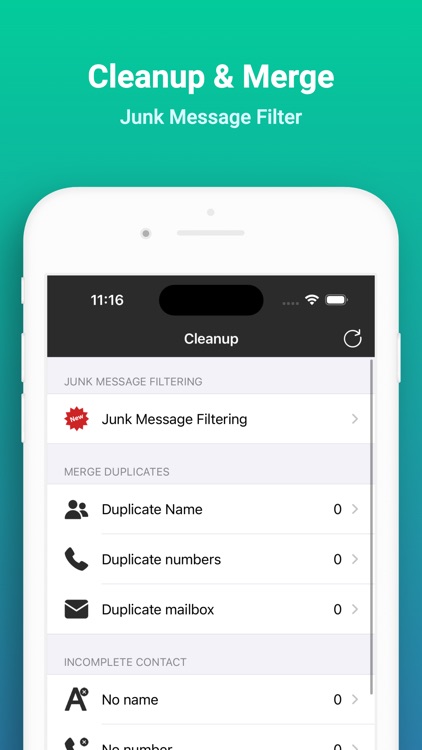 ELine Contacts-group message