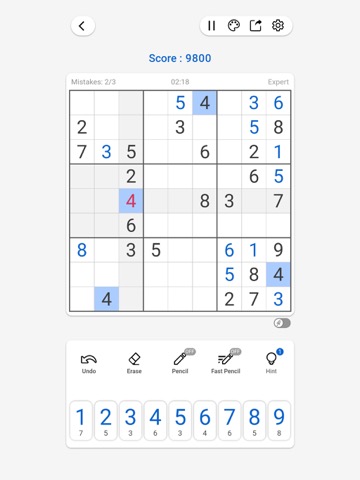 Sudoku - Number Brain Gamesのおすすめ画像3