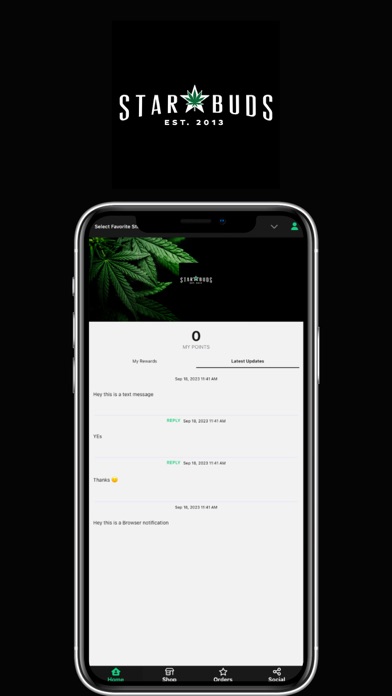 Star Buds Dispensary Screenshot