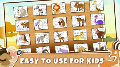 Africa Animals: Kids games 2+ Screenshot