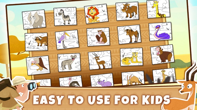 Africa Animals: Kids games 2+ screenshot-3
