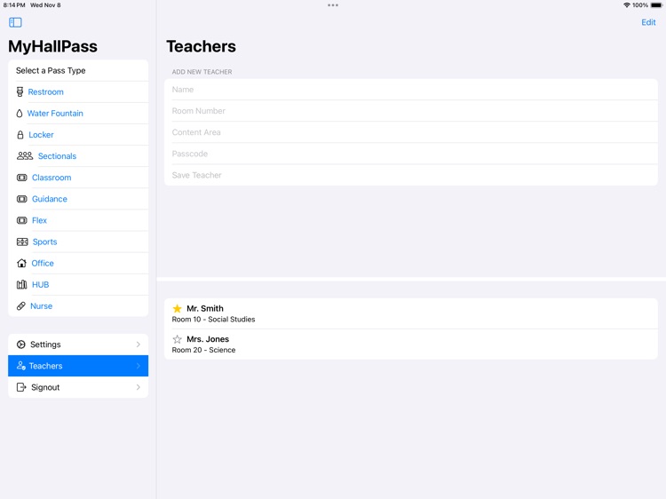 -MyHallPass screenshot-3