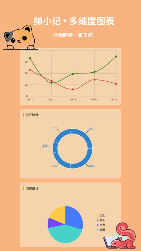 #5. 鲸小记-好用便捷的手机记账助手 (iOS) 来自: 博津 金
