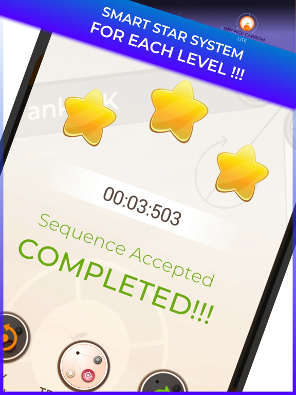 Trickshot: Orange Carrom Lite