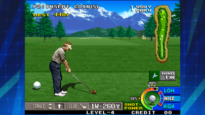 BIG TOURNAMENT GOLF ACA NEOGEO Screenshot