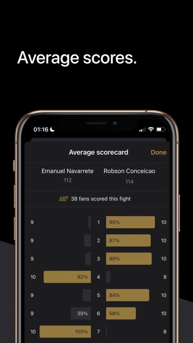 Fight Scores Screenshot
