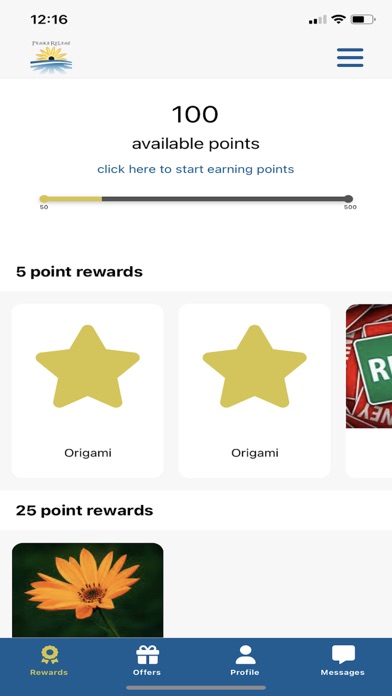 Screenshot 1 of Peake ReLeaf App