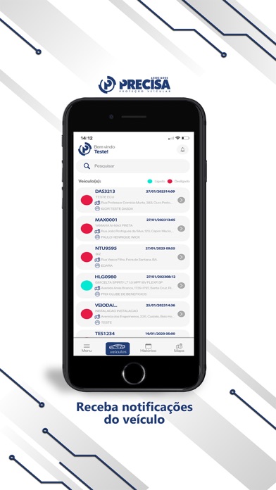 Precisa Rastreio Screenshot