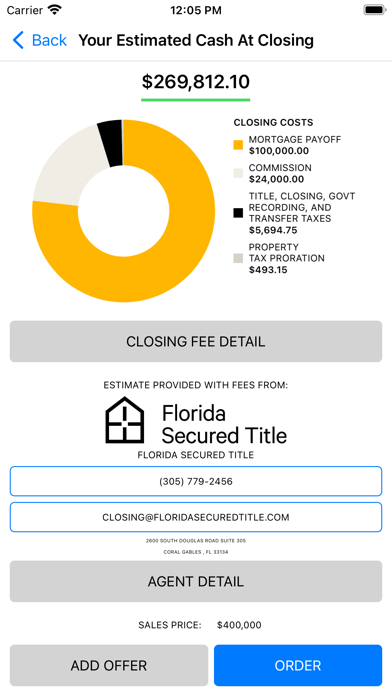 Florida Secured Title Screenshot