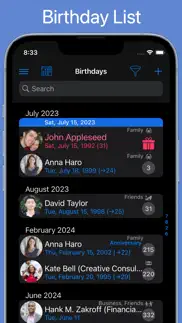 birthdayspro hd iphone screenshot 1
