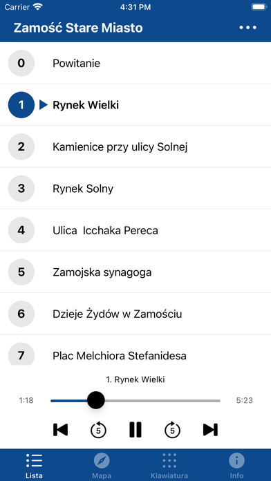 Zamość Stare Miasto Screenshot