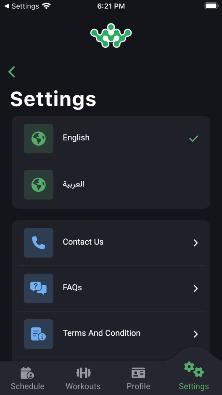 iPhone screenshot