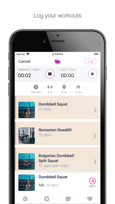 Vibe Fitness App Screenshot