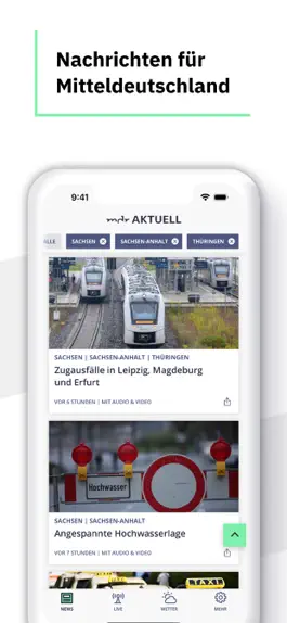 Game screenshot MDR AKTUELL - Nachrichten hack