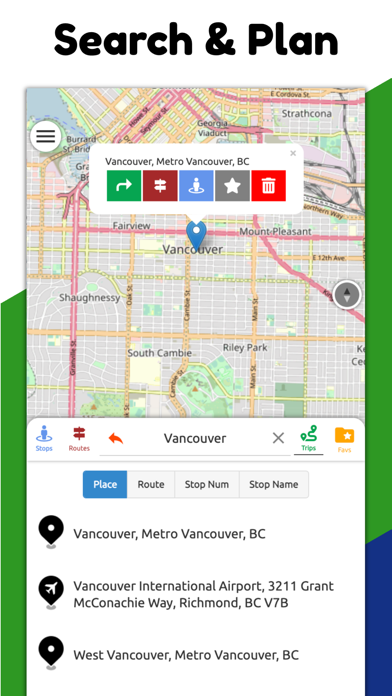 Vancouver Transit - Metro Area Screenshot