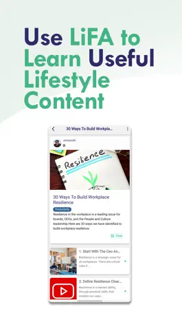 Game screenshot LiFA; A Lifestyle Social Media apk