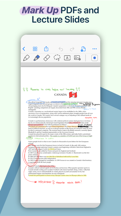 Screenshot #3 pour QuickNotes X: Notes, AI & PDF