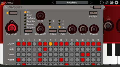 Redshrike - AUv3 Plug-in Synth Screenshot