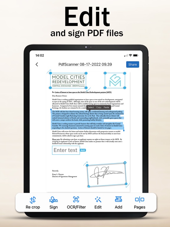 Screenshot #6 pour GemScanner - AI PDF Scanner