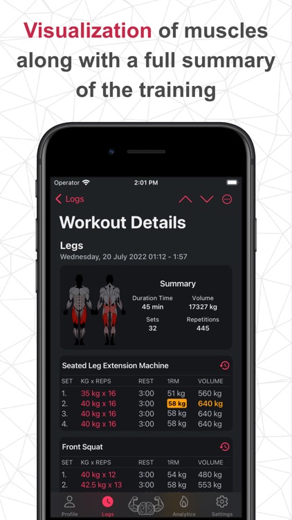 SmartWorkout - Gym Log Tracker screenshot-3