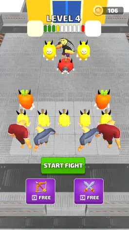 Game screenshot Banana cat Merge battle apk
