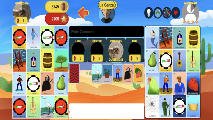 Lotería Mexicana Game