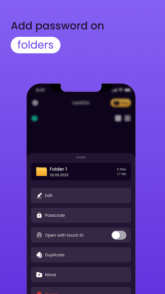 #4. LockOn- Secret Folder (iOS) بواسطة: Omelyan Didyk