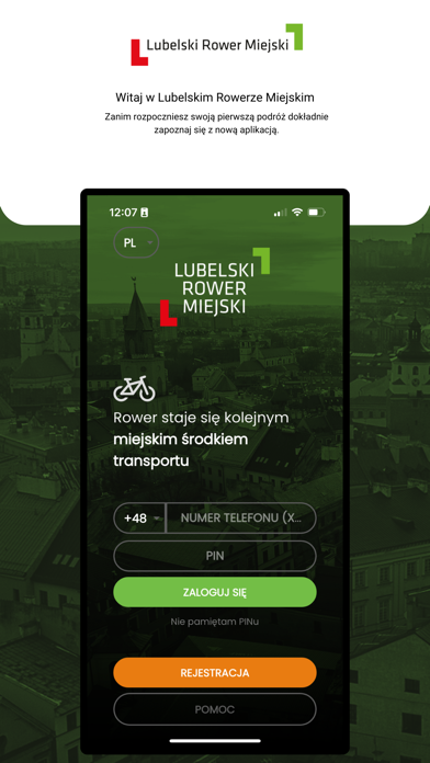 Lubelski Rower Miejski Screenshot