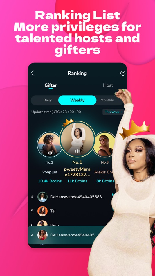 #5. Boomlive-Audio&Live Stream (iOS) 由: Transsnet Music Limited
