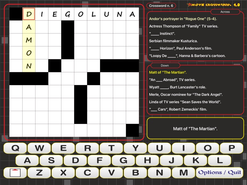 Movie Crosswords screenshot 8