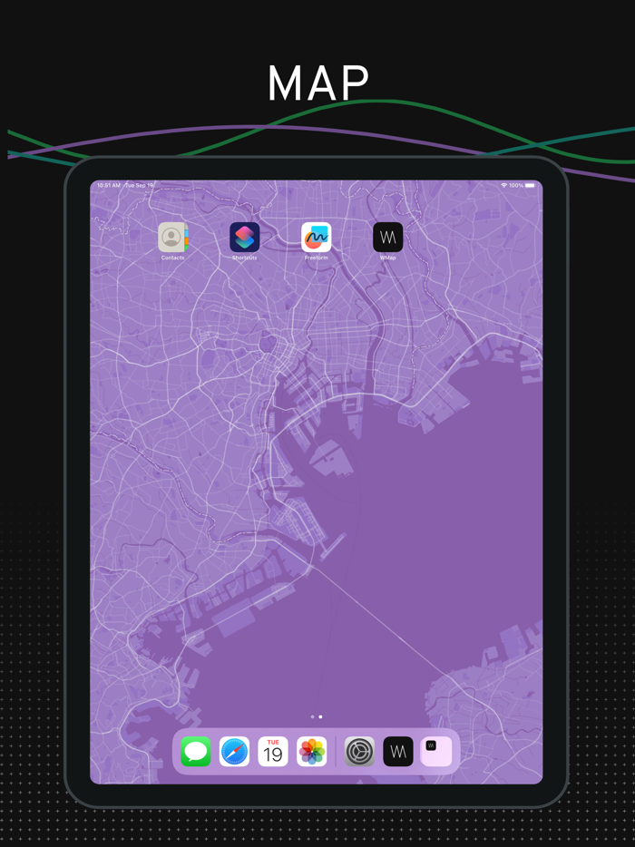 WMap - Map Wallpapers
