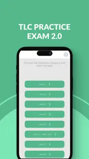 tlc practice exam 2.0 iphone screenshot 1