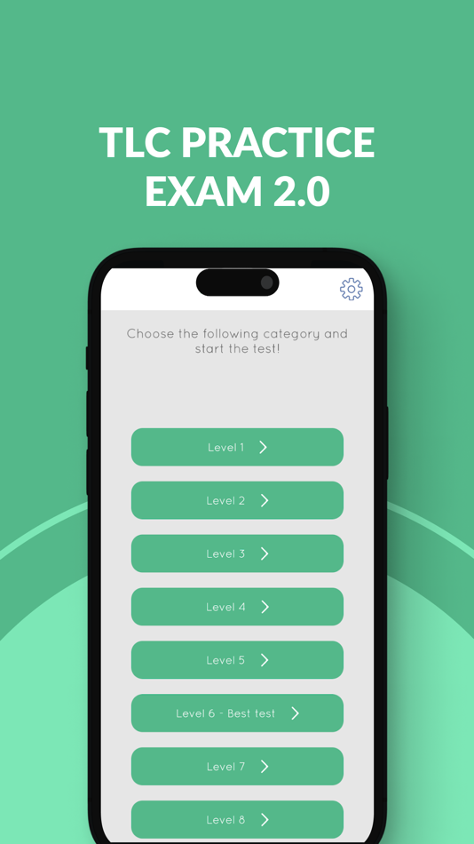 #1. TLC Practice exam 2.0 (iOS) 由: Los Gatos Taxi Innovators