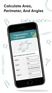 trigonometry calculator sincos iphone screenshot 4