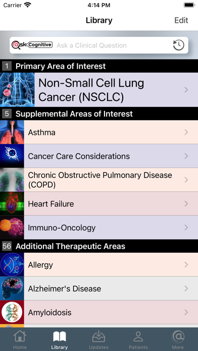 Screenshot #2 pour Non-Small Cell Lung Cancer