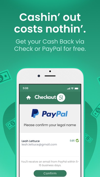 Checkout 51: Cash Back Savings Screenshot