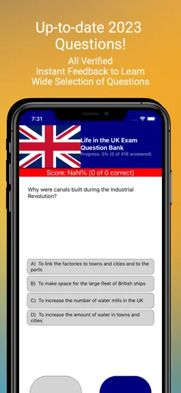 Game screenshot Life in the UK Exam apk