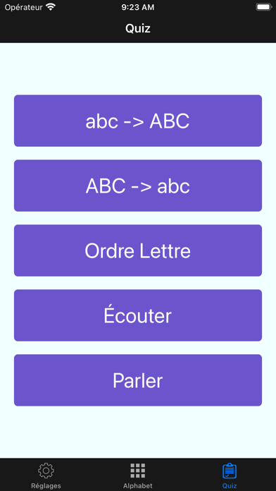 Screenshot #3 pour Alphabet anglais - ABC