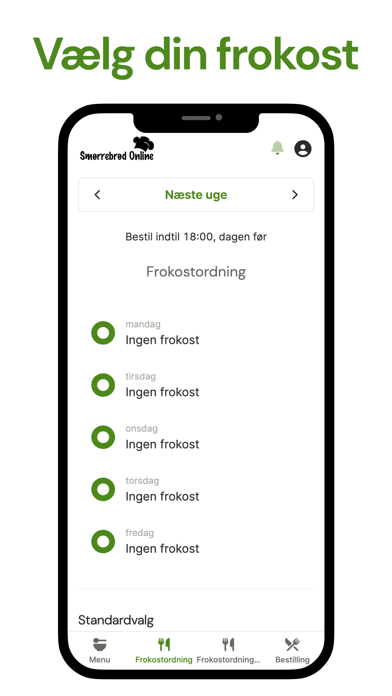 Smørrebrød online Screenshot