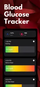 Blood Glucose Tracker+ screenshot #1 for iPhone