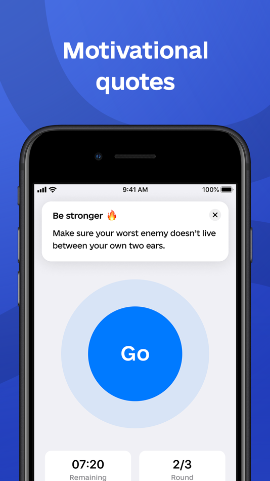 #5. Boxing Timer - Pro Way (iOS) بواسطة: Oleksandr Bilyk Inc.