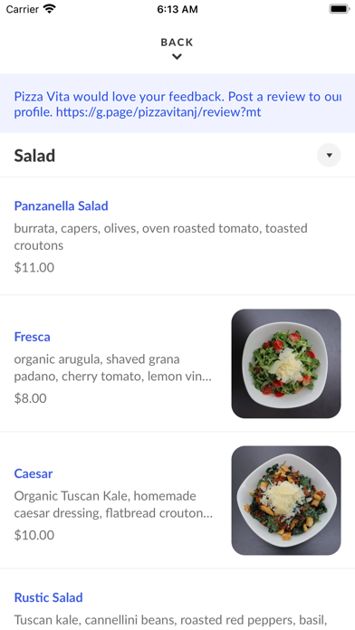 Pizza Vita Screenshot