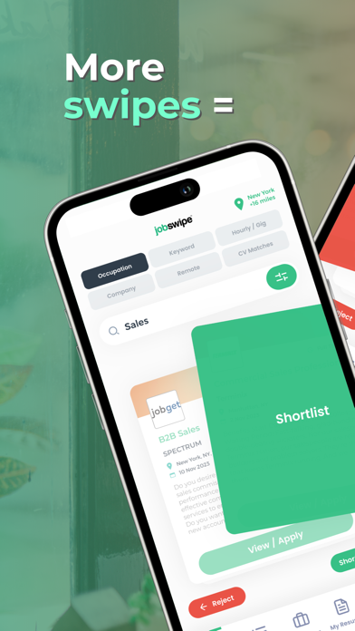 JobSwipe - Get a Better Job Screenshot