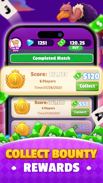 Tripeaks Cash Screenshot