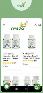 Nveda: Supplements screenshot #3 for iPhone