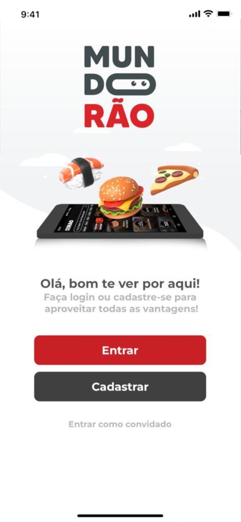 Mundo Rão - Food & Drink App | MWM