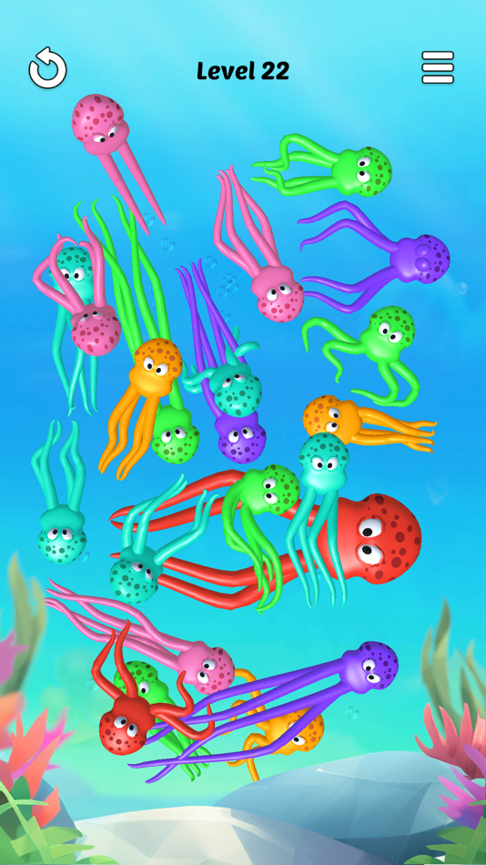 #3. Octo Rush! (iOS) 由: ZiNKY OYUN YAZILIM ANONiM SiRKETi