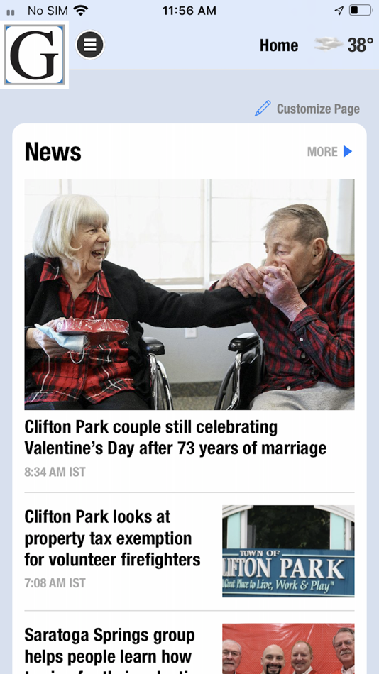 #1. The Daily Gazette (iOS) 由: The Daily Gazette Co.