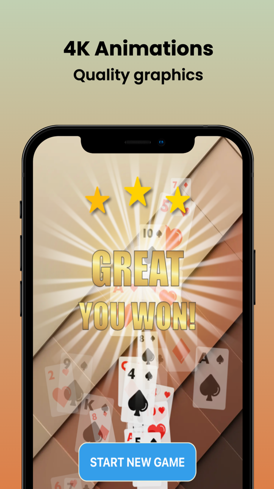 #4. Solitaire offline - Klondike (iOS) 由: Iurii Didenko