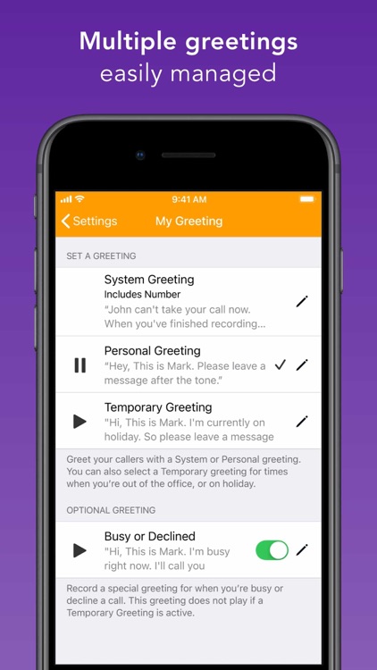 Spark Voicemail screenshot-7